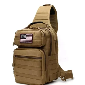 Durable 600D Nylon Tactical Chest Sling Bags for Outdoor Enthusiasts Large Capacity Shoulder Bag Daypack Backpack