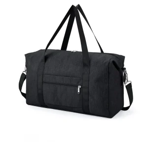 Durable Lightweight Polyester Travel Duffel Bag Custom Logo Sports Gym Crossbody Bag Weekend Shoulder Bag for Men Women