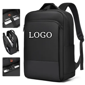 Durable Oxford Cloth Polyester Men’s Large Capacity Commuting Backpack College Student School Laptop Bag Custom LOGO