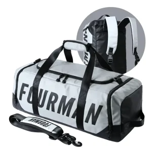 Durable Recycled Oxford 40L Men Jiu Jitsu Gym Bags for Men Crossfit Workout Duffel Backpack for Travel Training