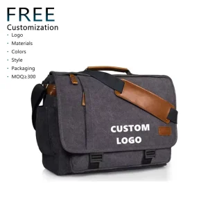 Durable Waterproof Classic Travel Business Laptop Briefcase Tote Handbag Sling Crossbody Messenger Bag