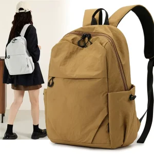Embroidery Patterns Cool Design Customized Logo Personalized Premium Gym Vintage Waxed Canvas Backpack Man
