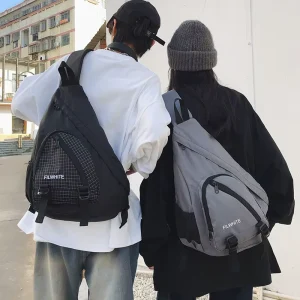 England Style Men’s Polyester Large Sports Waterproof Shoulder Sling Bag Outdoor Use Messenger Backpack