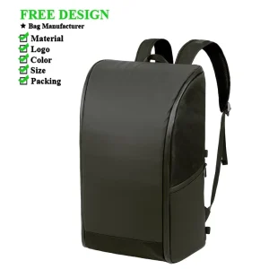 Expandable Large Capacity Modern Anti-Theft Men’s Backpack 16inch Laptop Compartment & Organizer Sleek Business Style