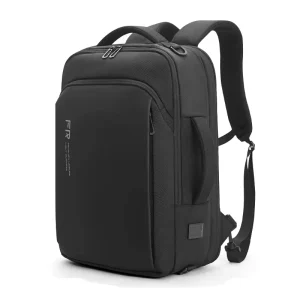 Expandable Men’s Business Backpack Outdoor Hiking Backpack Waterproof USB Backpack with Charger Smell Proof Custom