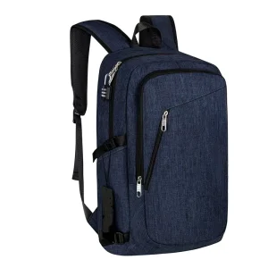 External Frame Waterproof Laptop Backpack with Rechargeable Sprayer Lock 20-39L Capacity