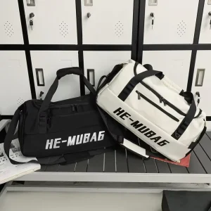 Factory Custom Logo Travel Weekend Bag Large Capacity Fashion Wet and Dry Separation Sports Gym Bag