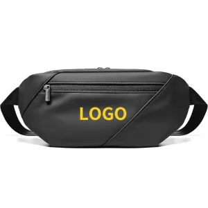 Factory Custom logo Men’s High Quality Waterproof Outdoor Chest Sling Bag Polyester Crossbody Chest Shoulder Bag