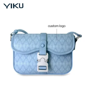 Factory Custom logo Men’s Messenger Bag PU Leather Shoulder Bag Casual Customized Business Men Bag