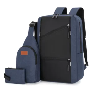 Factory Customized Boy Style Laptop Bag Fashionable Simple Men’s Computer Backpack Large Capacity Teens Backpack