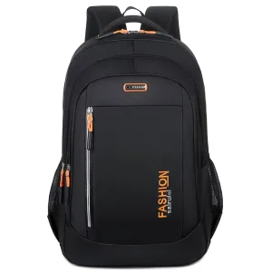 Factory Direct Custom 15.6 Inch Men’s Casual Business Laptop Backpack Soft Oxford with Polyester Lining Waterproof