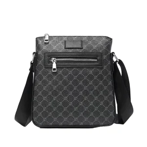 Factory Direct Men’s Polyester Square Crossbody Shoulder Bag Casual Fashion Trendy Summer Waterproof Durable Portable
