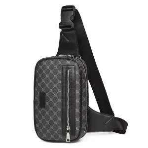 Factory Direct Mobile Phone Cross Body Bag for Men Custom Print Shoulder Bag Men Chest Bag for Men Fashion Low Price
