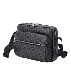 Factory Direct Printed Bags for Men Genuine Leather Men’s Large Capacity Crossbody Bag Men Shoulder Bag Designer