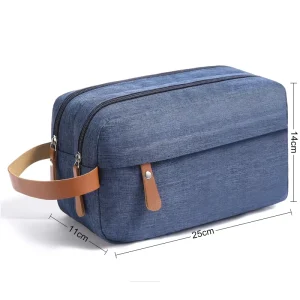 Factory Large Capacity Travel Waterproof Zipper Letter Fashion Men’s Cosmetic Bag Outdoor Hanging Bag