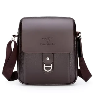 Factory Men’s Crossbody Bag High Quality PU Leather Summer Fashion Casual Trendy Small Bag