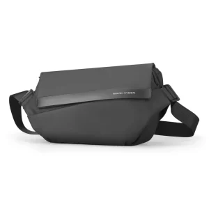 Factory Men’s Crossbody Large Capacity Magnetic Buckle Chest Bag Small Rucksack for Cycling MR8408 B