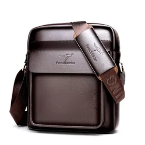 Factory Men’s Crossbody Messenger Bag PU Leather Summer Fashion Casual Small Bag