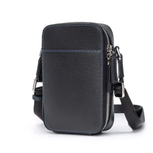 Factory Men’s Travel Crossbody Bag with Detachable Shoulder Strap and Zipper Pocket Sling Bag for Man Outdoor Daily