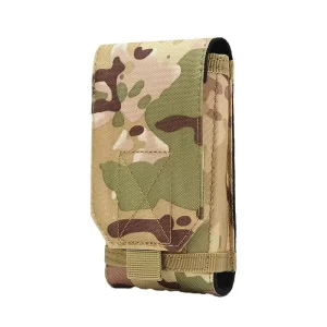 Factory Multi function Men’s Outdoor Camouflage Mobile Phone Accessories 600D Convenient Hanging Sports Tactical Waist