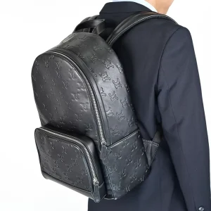 Factory New Design Men’s Leather Backpack for Business Travel Backpack for Men