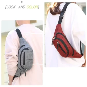 Factory New Design Unisex Zipper Oxford Phone Crossbody Bags Business Outdoors Bags Shoulder Bags