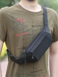 Factory New Men’s Waist Bag Phone Bag Multifunctional Sports Casual Outdoor Camouflage Shoulder Crossbody Chest Bag