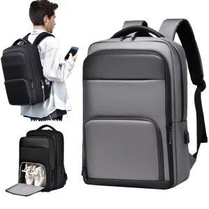 Factory OEM ODM Customized Logo Oxford Waterproof Men’s Fashion Business Bag Large Capacity Laptop Backpack Multi Function