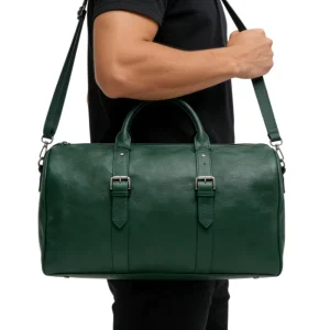 Factory PU Leather Fashion Travel Bags Unisex Sports Bags Waterproof Fitness 36-55L Large Capacity