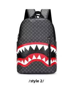 Factory PU Multi-Functional Student Sports Travel Backpack Large Capacity 20-39L Waterproof Casual Men’s Curved