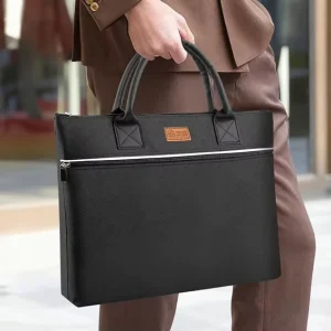 Factory Price Modern Style Travel Notebook Bag 15.6 Inches Durable Waterproof Business Briefcase Men’s Storage Files
