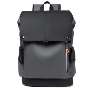 Factory Price New Trend Business Backpack Men’s Backpack Large Capacity Travel PU Leather Computer Laptop Bag