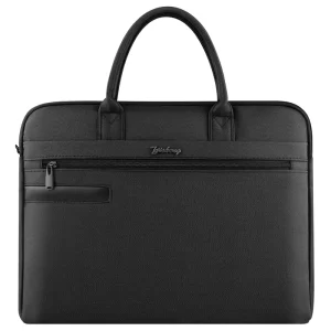 Factory Shipped Men’s Briefcase with Thickened Laptop Bag for Storing Meeting Documents and Contracts