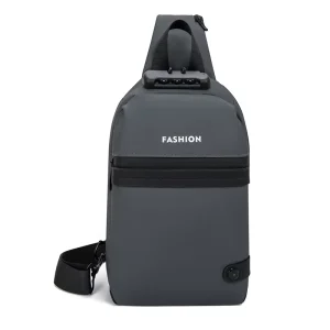 Factory Supplied Crossbody Anti Theft Waterproof Outdoor Chest Bag for Men