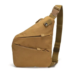 Factory Supplied Outdoors Waterproof Zipper Multifunctional Camouflage Lightweight Adjustable Straps Tactical Chest Bag