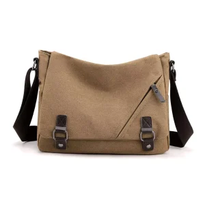Factory Travel Men’s Crossbody Bags Canvas Fashion Student Single Shoulder Bags Large Capacity Vintage Women’s Messenger Bags