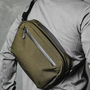 Factory X pac Nylon Fashion Men’s Fanny Pack Messenger Crossbody Shoulder Sling Bag