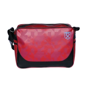 Fashion Black Men’s Shoulder Bag Pu Leather Bags Custom Sports Soccer Club Chest Crossbody Bags