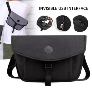 Fashion Casual Men Single Shoulder Chest Bag Travel Fanny Pack Waist Bags