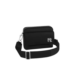 Fashion Custom Square Leather Crossbody Small Sling Shoulder Messenger Bag for Men