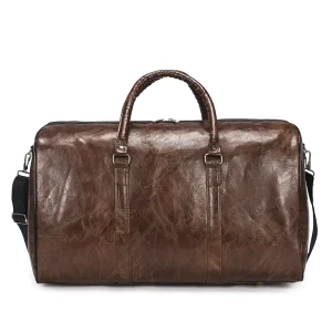 Fashion Custom Waterproof Travel Bag Large Capacity Pu Business Bag Outdoor Sports Gym Weekend Travel Duffel Bag