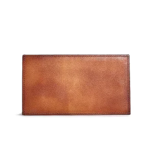 Fashion Design Quality Men’s Genuine Leather Vintage RFID Slim Custom Credit Card Holder Wallet
