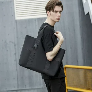 Fashion High Quality Oxford Material Tote Bag for Men Large Capacity Travel Bag Men Shoulder Bag