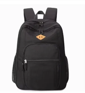 Fashion Large Capacity Anti Theft Waterproof Polyester Zipper Soft Handle Men’s Travel Backpack for Sport & Daily Commuting