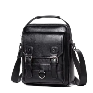 Fashion Luxury Handbags Large Capacity PU Leather Messenger Bag Men Messenger Bag Shoulder Bag Handbag