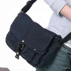 Fashion Men’s Heavy Duty Canvas Sling Messenger Bag Shoulder Bag