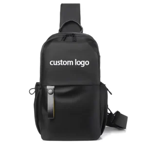 Fashion Men’s New Model Boys Leisure Travel Student Money Belt Wallet Pouch Sling Chest Bags Small Backpack