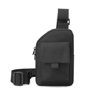 Fashion Mini Phone Chest Bag Custom Logo Men’s Crossbody Lightweight Sport Nylon Zipper Summer Waterproof Sling Bag