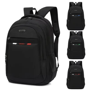 Fashion Multi Functional Student Travel Bag Laptop Bag Custom Logo Men’s Nylon Laptop Business Backpack