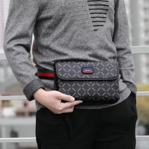 Fashion PU Leather Men’s Messenger Bags Shoulder Bags Handbags